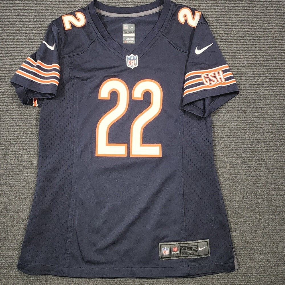 Nike Chicago Bears Matt Forte #22 Youth Girl Jersey Medium Navy Blue On Field
